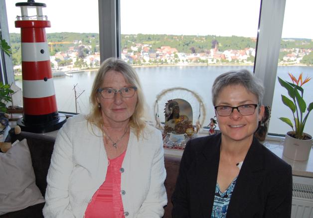 Sie suchen nach einer einvernehmlichen Lösung: die Eigentümerbeiräte Jutta Trebbow (li.) und Cornelia Herrmann. 