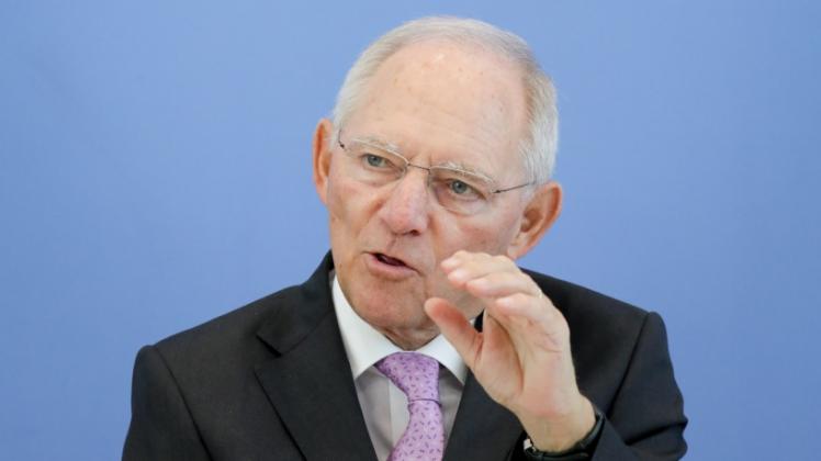 Wolfgang Schäuble sieht ausreichend Vorsorge für neue Gestaltungsmöglichkeiten. Wolfgang Schäuble sieht ausreichend Vorsorge für neue Gestaltungsmöglichkeiten.