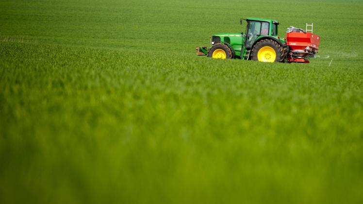 Düngen in der Landwirtschaft: Heute spielt traditionell abgebauter Salpeter dabei keine Rolle mehr.  