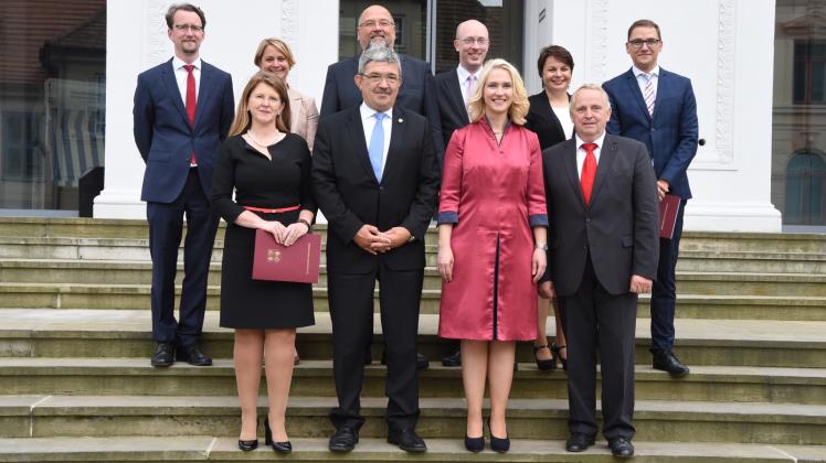Das Kabinett Schwesig