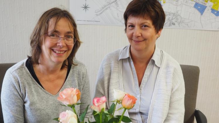 Ute Eckhardt-Tams (links) und Marliese Pecher möchten Trauernden helfen, sich wieder auf den Weg ins Leben zu begeben.  