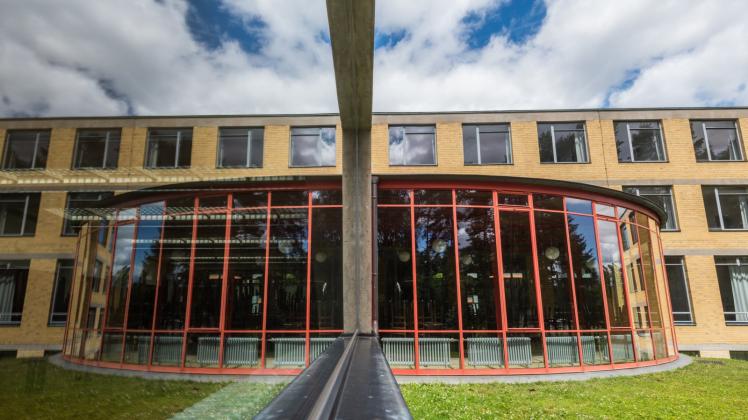Ein Gebäude der ehemaligen Bundesschule des Allgemeinen Deutschen Gewerkschaftsbundes. Das. Das Unesco-Welterbekomitee nahm es am Wochenende in die Welterbeliste auf.  