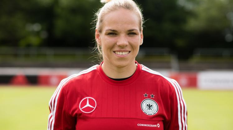 Isabel Kerschowski ist bei der EM der Fußball-Frauen dabei.  