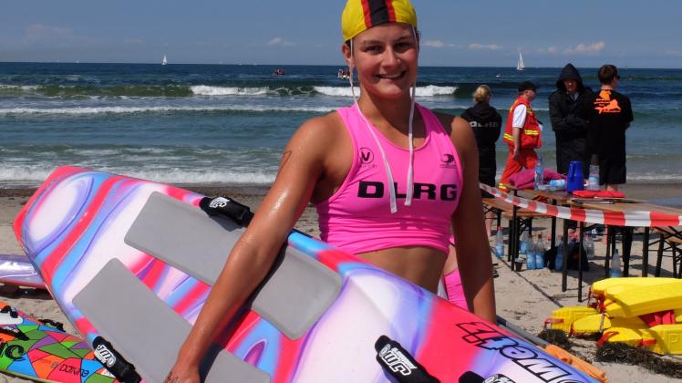 Die Ocean Woman 2017 Carla Strübing konnte am Sonnabend auch das Finale der Board-Race-Staffelrennen für sich entscheiden. Die 19-Jährige aus Uetersen ist Mitglied der Nationalmannschaft.