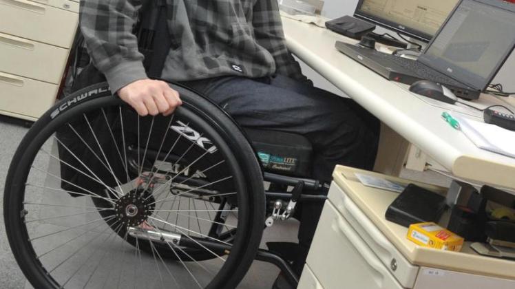 Arbeitnehmer mit Handicap haben es im Job oft nicht leicht. 