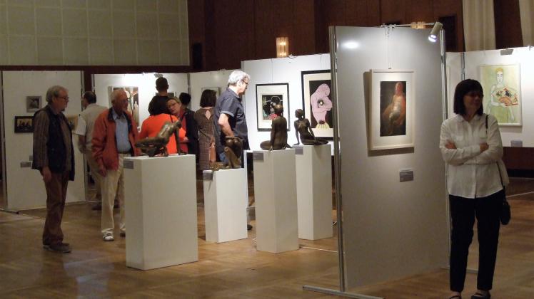 Den fünften Sommer in Folge können Besucher in der Stadthalle Kunst genießen. 