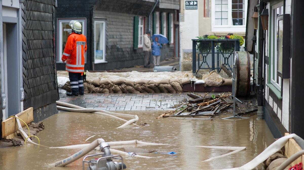 Goslar lst Katastrophenalarm aus - Talsperre droht berzulaufen