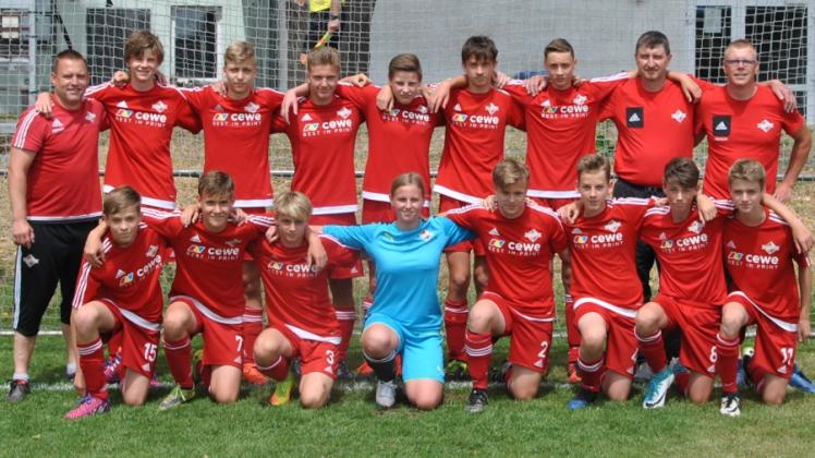Die C-Junioren des SV Eiche 05 Weisen haben die Saison mit dem Abenteuer Brandenburgliga gut gemeistert.  
