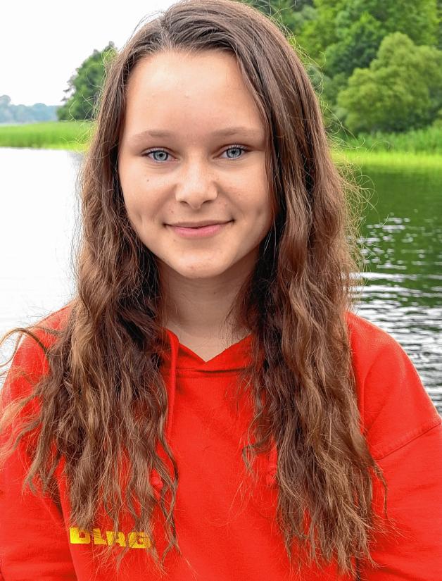 Lana Jahnke (13) ist in das Rettungsteam reingewachsen.