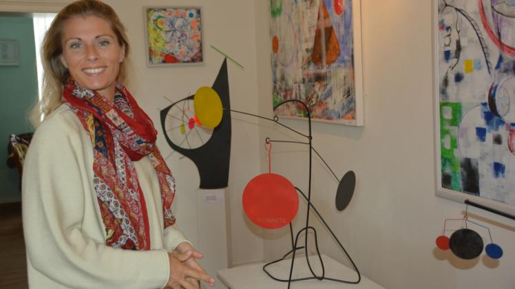Arbeiten der verschiedenen Kunstformen von Sylva Tkotsch sind im Atelierhaus zu sehen.  