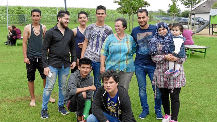 Der Spaß kam nicht zu kurz beim Sommerfest des Bündnisses „Eine Blume für Bützow“.  