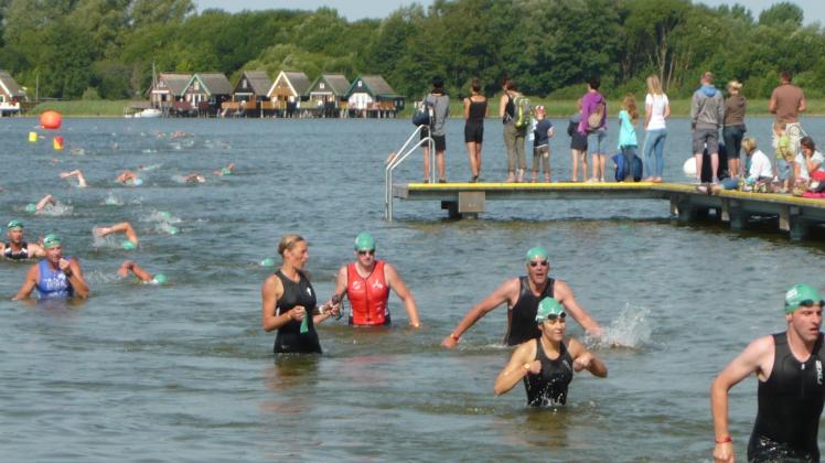 Das Baden im Inselsee ist wieder erlaubt und auch der Tri-Fun-Triathlon kann wie geplant stattfinden. 