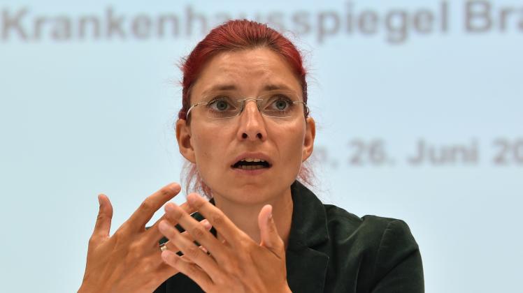 Brandenburgs Gesundheitsministerin Diana Golze (Die Linke).  