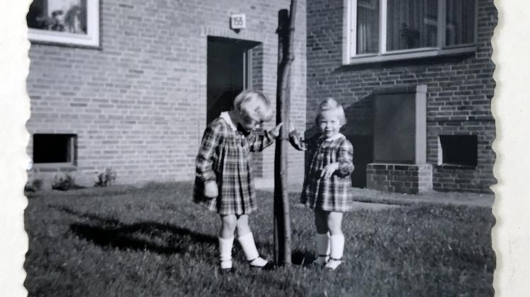 Sabine Küster und ihre große Schwester Brigitte genossen die Kindheit in der Christianstraße.