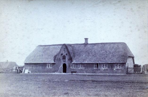 Lorens-de-Hahn-Haus  in Westerland, Ende des 19. Jahrhunderts. 