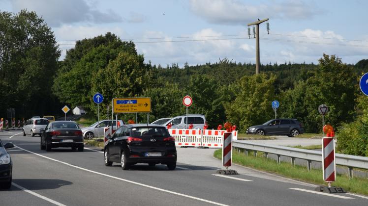 Sperrung Der B 201 Wird Heute Aufgehoben | SHZ