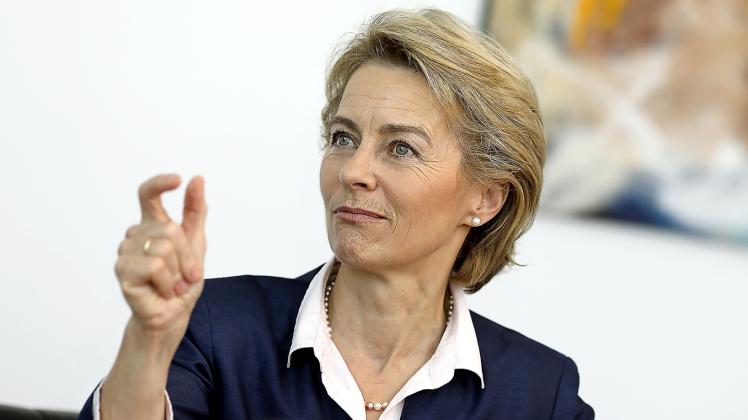 Bundesverteidigungsministerin Ursula von der Leyen.