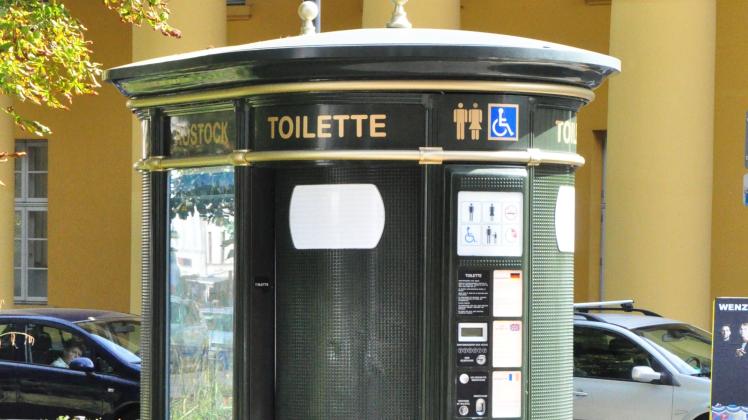 33 öffentliche Toilettenanlagen gibt es derzeit in ganz Rostock, eine davon am Uniplatz. 