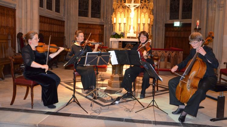 Das Berliner Cornelis-Quartett in der Schweriner Schlosskirche 