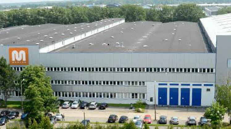 Die Werkhallen von Maplan in Schwerin-Süd Die Werkhallen von Maplan in Schwerin-Süd