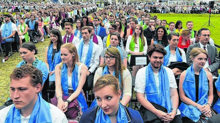 Wachsendes Renommee: Im Juni wurden die diesjährigen Potsdamer Uni-Absolventen feierlich verabschiedet.  