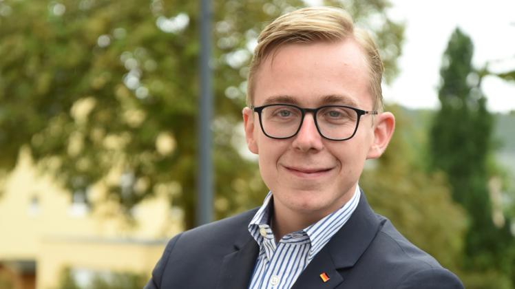 Mit seinen 24 Jahren ist Philipp Amthor der jüngste Direktkandidat der CDU.  