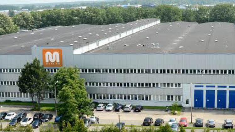 Die Werkhallen von Maplan in Schwerin-Süd