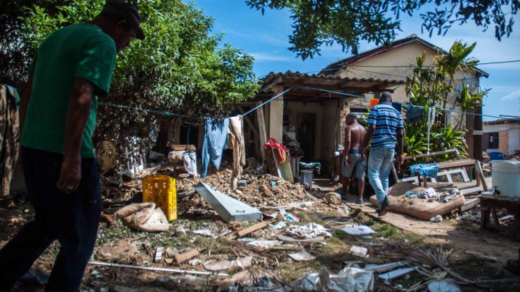 Der Hurrikan „Irma“ hat schwere Schäden auf Kuba verursacht.  