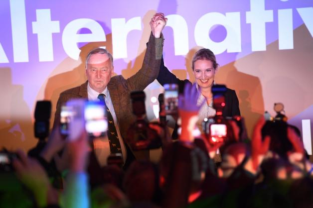 Das Spitzenduo der AfD: Alexander Gauland und Alice Weidel Das Spitzenduo der AfD: Alexander Gauland und Alice Weidel