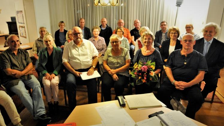 Gründungsversammlung des Fördervereins für den Erhalt der Kirche in Gägelow.  Fotos: Christian v. Lehsten 