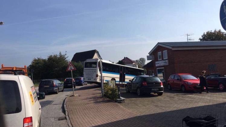 Bus landet im SHZ