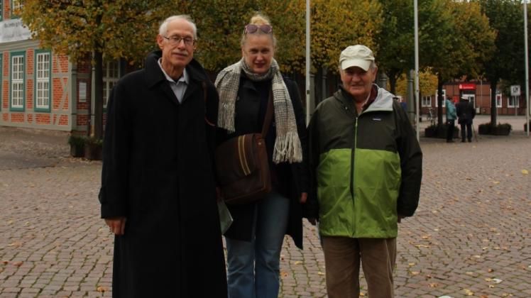 Der Film „Linie 41“ machte sie zu Freunden: Jens Jürgen Ventzki (links), Tanja Cummings und Natan Grossmann. Der Film „Linie 41“ machte sie zu Freunden: Jens Jürgen Ventzki (links), Tanja Cummings und Natan Grossmann.