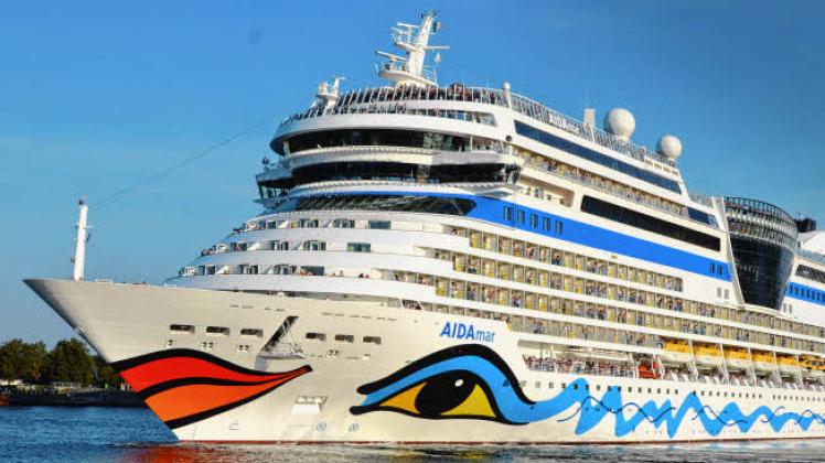 Aidamar: Reederei Aida Cruise, Flagge: Italien, Länge über alles: 253,22 m, Breite über alles: 32,2 m, Tiefgang: 7,3 m, Geschwindigkeit: 23 Knoten, Passagiere: 2174, Kabinen: 1087, Crew: 677 Baujahr: Mai, 2012 