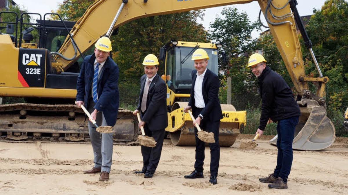 Erster Spatenstich bei Lensch SHZ