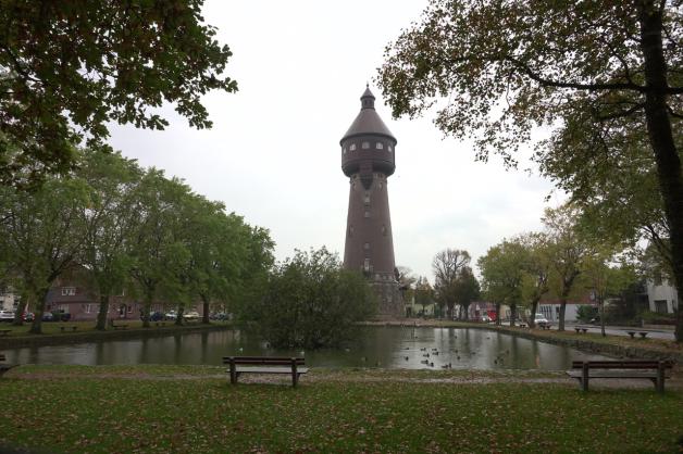 Der Wasserturm in Heide.