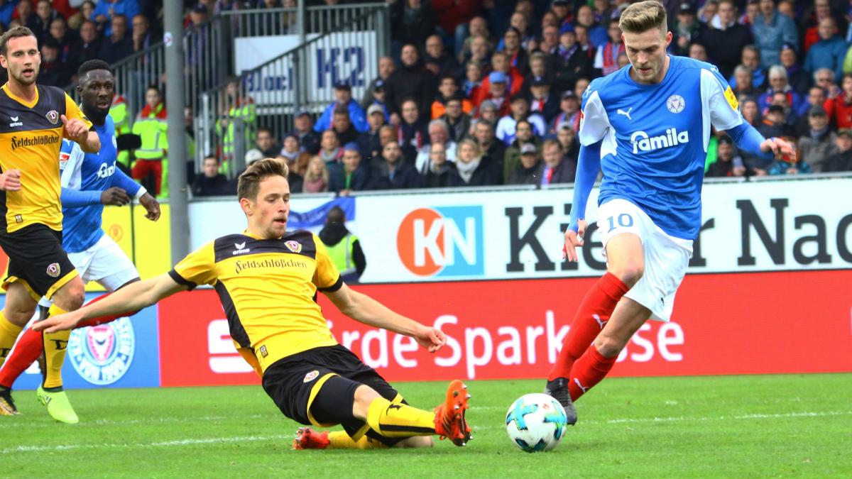 wo wird teilnehmer holstein kiel gegen dynamo dresden übertragen