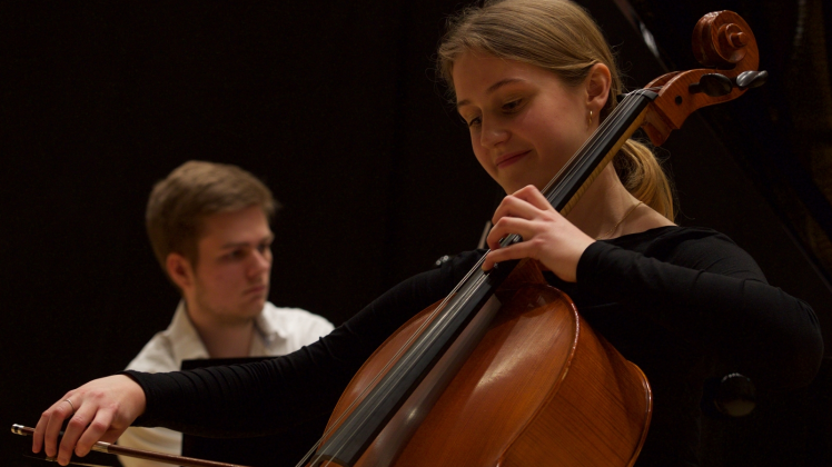 Frederik Hollænder und Benedikte Dalga machen ihre musikalische Ausbildung am MGK-Syd in Sønderborg. 