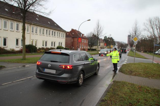 Über 50 Fahrzeugführer wurden gestern in Wismar kontrolliert.