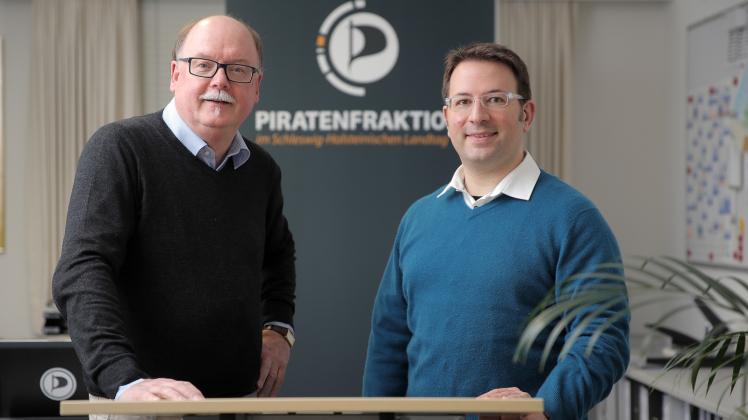 Liquidiert: Udo Fröhlich und Uli König (r.) haben die Piratenfraktion in den vergangenen sechs Monaten abgewickelt.