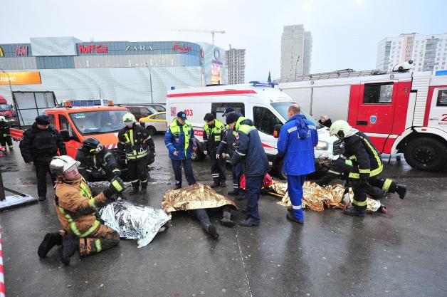 Busunfall in Moskau