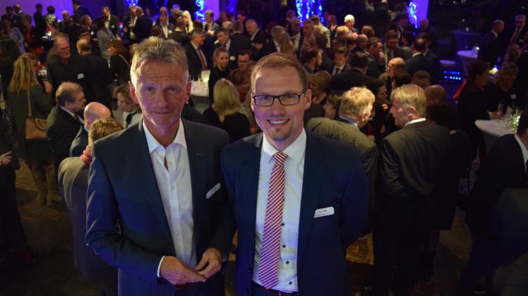 350 Gäste aus Politik, Wirtschaft, Sport und Kultur durften Frank Berg und Karsten Pannwitt zum Neujahrsempfang begrüßen.