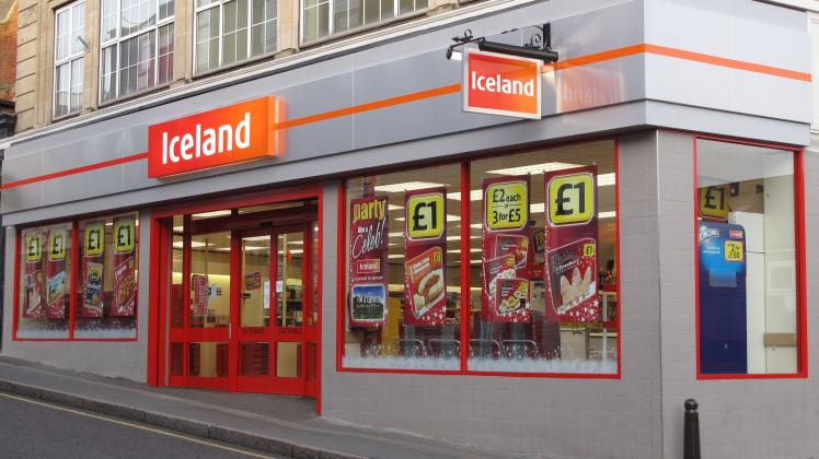 „Iceland“ hat sich auf Tiefkühlprodukte spezialisiert.