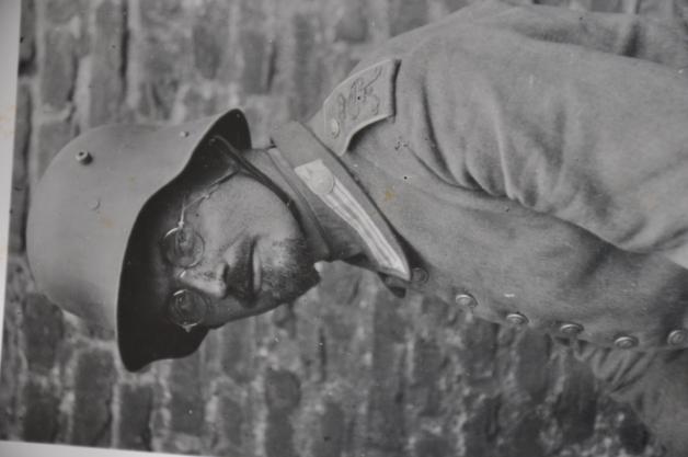 Fritz Langner als Soldat im Ersten Weltkrieg.
