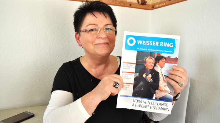 Bärbel Menzel engagiert sich als Helferin für Kriminalitätsopfer beim „Weißen Ring“. 
