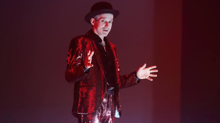 Ulrich Matthes während der Fotoprobe zu Ulysses im Deutschen Theater Berlin