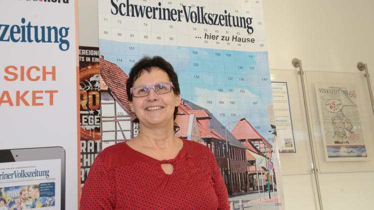Ilona Kubat leitet die SVZ-Geschäftsstellen in Hagenow und Ludwigslust. 