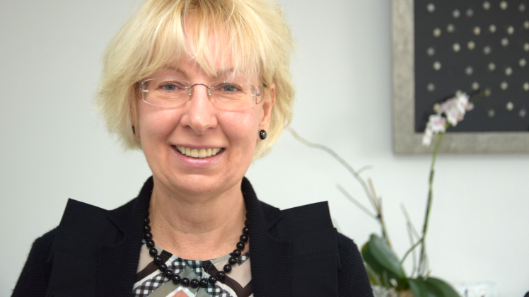 Monika Gräning, Geschäftsführerin der Bützower Wohnungsgesellschaft mbH, erläuterte die Planungen für 2018. 