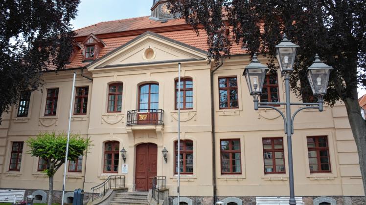 Im Rathaus von Neustadt-Glewe befindet sich die Amtsverwaltung.