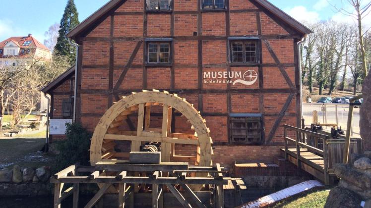 Die Schweriner Schleifmühle gehört zu den Bauwerken, die am Pfingstmontag bestaunt werden können.