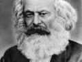 Der deutsche Philosoph, Schriftsteller und Politiker Karl Marx 